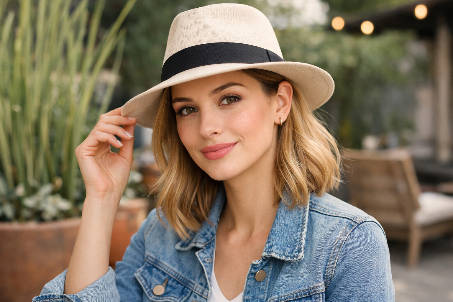 hat for face shape female visual guide